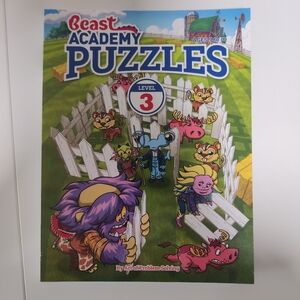 Puzzles Level 3 - Kids Puzzle Book (Green)